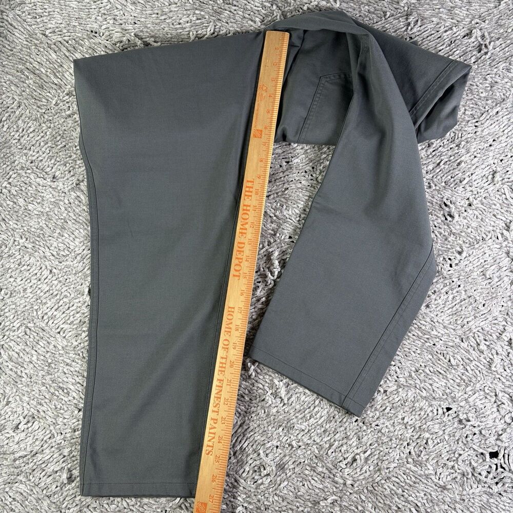 Unbound Merino Chino Pants Mens 40x27 Gray Stretch Performance Wool Business 5 - Picture 6 of 10